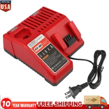 Rapid Charger 12V-18V Lithium Battery M12 M18 M12-18C 48-59-1812 for Milwaukee