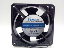 1 PCS HENGRO Fan HD1238HA2SA AC 220V 12038 12CM cooling fan 2 WIRE