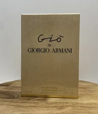 Giorgio Armani Gio Women’s Eau de Parfum EDP Spray 3.4 oz 100 ml Rare Vintage