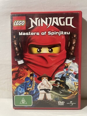 LEGO Ninjago Masters of Spinjitzu (DVD, 2011) PAL Region 2,4
