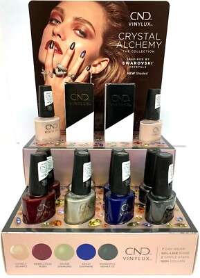 VINYLUX - CND Nail Polish .5oz - CRYSTAL ALCHEMY 2019 Collection