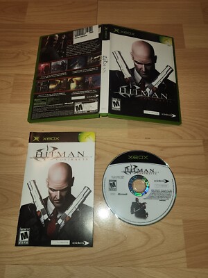 Hitman: Contracts (Xbox, 2004) Complete Tested Working Free Shipping