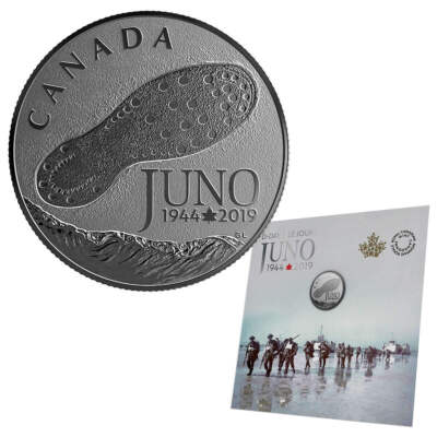2019 $3 75th Anniversary of the Normandy Campaign: D-Day at Juno Beach - Pure Si