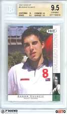 POP 1: Sasha Vujacic BGS 9.5: 2004 SAGE HIT Rookie Year Gisto Gem Mint Plus #8