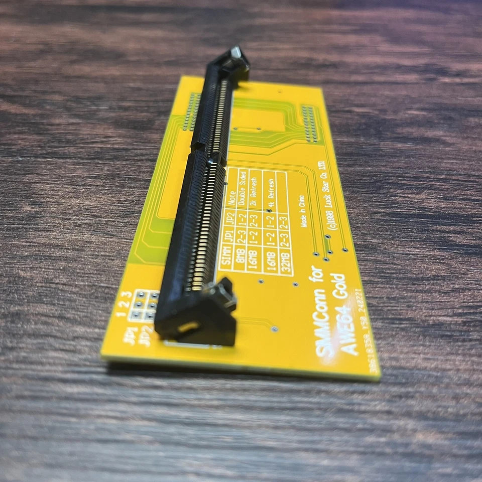 DIY Kit - SIMMCONN Memory Expansion For Sound Blaster AWE64 Gold ASSEMBLY REQ’D - Image 3 of 3