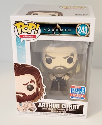 ARTHUR CURRY AQUAMAN Box 243 Funko POP! 2018 Fall