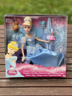 MATTEL Disney Princess Cinderella & Friends UNIKAT 2010 NEU & OVP!