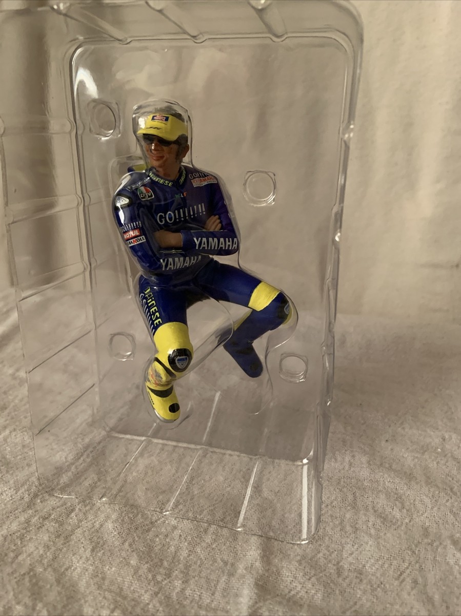 1:12 Scale Minichamps Valentino Rossi figure sitting MotoGP