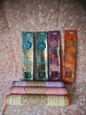 Räucherstäbchen Rose Lavendel Vanille Bernstein Jasmin Räucherduft 