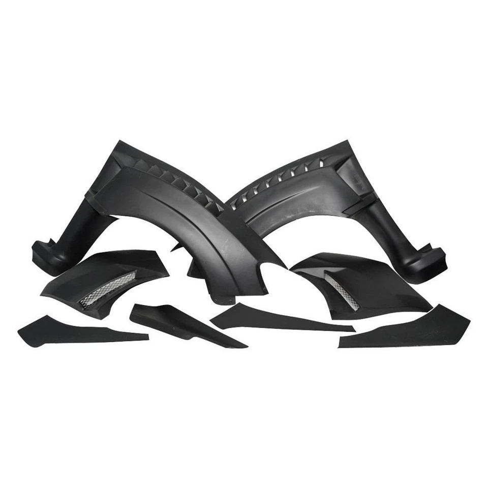 For Subaru WRX STI 15-21 VRS Style Fiberglass Wide Body Front Fenders Unpainted - Изображение 2 из 4