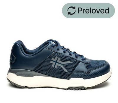 KURU Footwear Men s Quantum Sneaker Indigo Blue Slate Gray Size 7 Medium Width