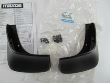 New - Oem Bbm2v3460a Rear Splash Guards Mud Flaps For 2010-2013 Mazda 3 Sedan