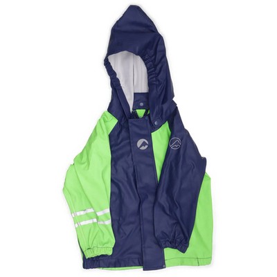 Stormberg, Regenjacke, Unisex (Kinder), Größe: 98, Blau/Grün, Polyurethan #key