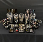 220 pc Antique Vintage Estate Costume Jewelry Some Signed. Lot 800