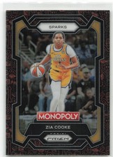 2024 Panini Prizm Monopoly WNBA Millionaire Club Zia Cooke #69 LA Sparks
