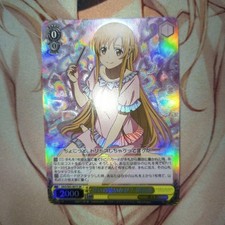 Sword Art Online Asuna Weiss Schwarz SR Trading Card Sweet Theme Lightly Used