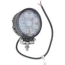 Oem Grade 27w Round Led Work Light Hella H71030201 Optilux 1000 Lumens Ip67