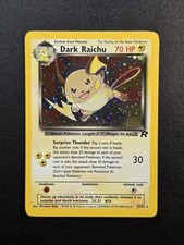 Dark Raichu 83/82 | Team Rocket | Secret Rare | Holo Rare | NM on eBay