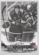 2022-23 Extended Series UD Canvas Young Guns Black and White Samuel Walker 4l3