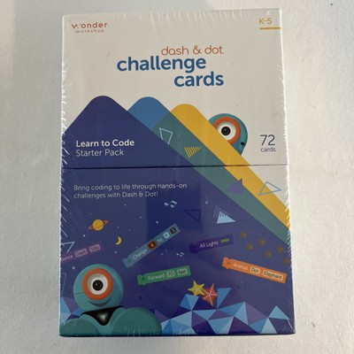 Wonder Workshop K-5 Dash & Dot Challenge Cards Learn To Code - New Sealed