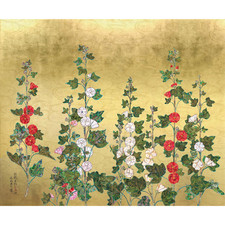 Takashi Murakami Kujaku-Tachiaoi-zu Byobu Signed print ED 300 Authentic zingaro