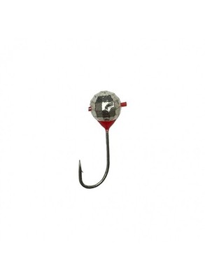 Tungsten Ice Jig  Disco  0.6 2g UV Dot   Oats w/ Japanese Hook