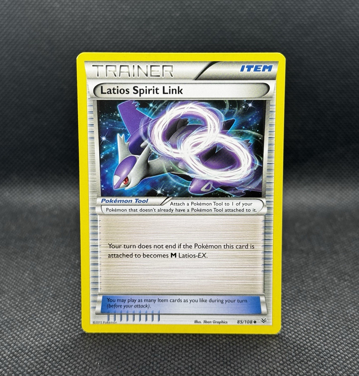 Pokemon Latios Spirit Link (85/110) Roaring Skies LP