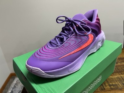 Giannis Immortality 4, Men s Size 10.5 New In Box, Black Raspberry/ Aster Pink
