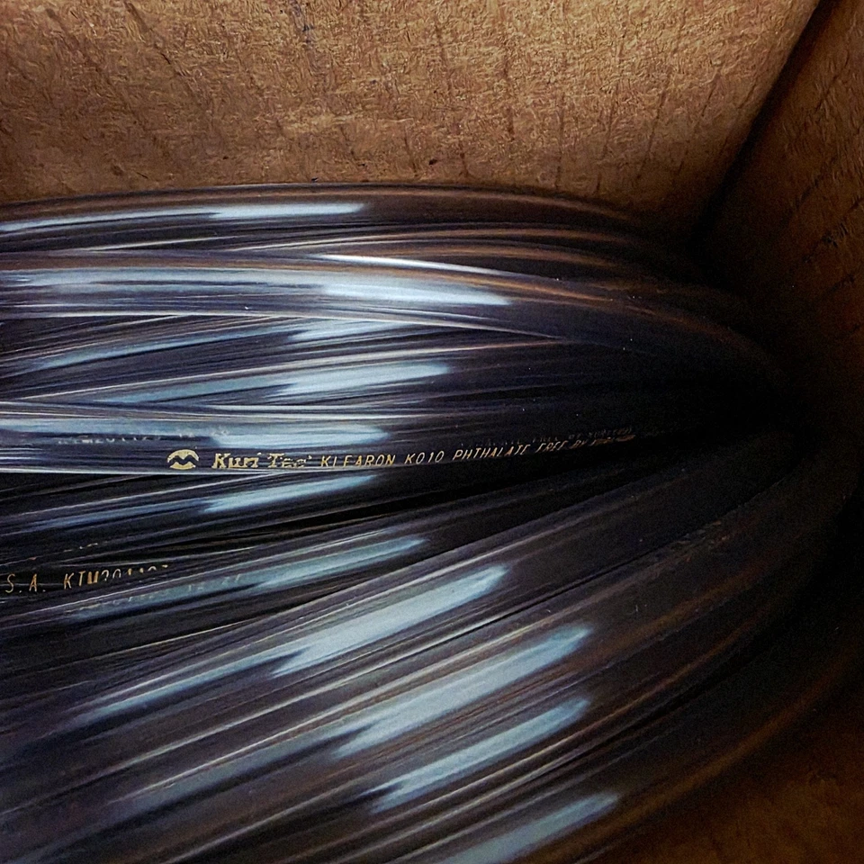 Kuri Tec K010 Clear PVC Tubing 3/16" ID x 5/16" OD – 100 ft Roll – Made in USA - Image 2 of 4