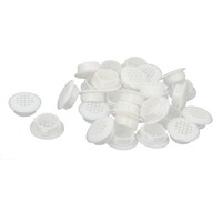 30X 30Mm Dia Schuhe Schrank Kunststoff Runde Mesh Loch Air Vent Louver Abdeckung