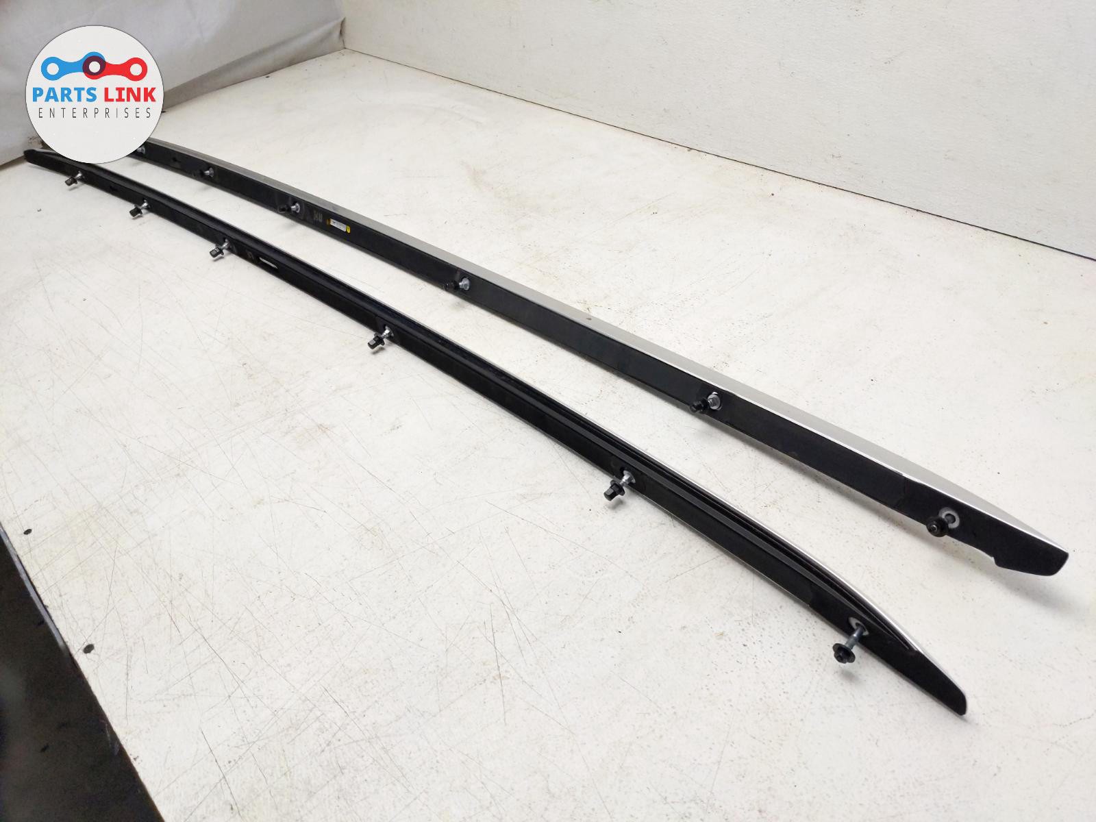 2016-20 BENTLEY BENTAYGA ROOF SIDE RAIL RACK LUGGAGE SUPPORT RIGHT LEFT SET 636