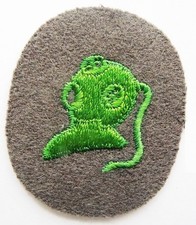 NRD, NVA, Straż Graniczna" odznaka kariery "Nurkowie", jak na zdjęciu