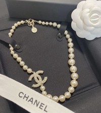Collana CHANEL Chanel Perla CC 100° Anniversario 44cm con Scatola Limitata RARA