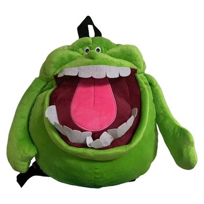 Ghostbusters Slimer Cosplay Backpack Anime Green 3D Print School Bag Rucksack