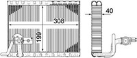 Verdampfer, Klimaanlage FÜR Peugeot, CitroËN, DS - Mahle AE 124 000P