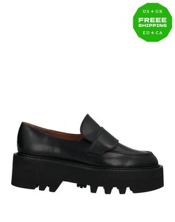 Scarpe mocassino in pelle ATP ATELIER RRP €450 US8 UK5 EU38 Vibram Made in Italy