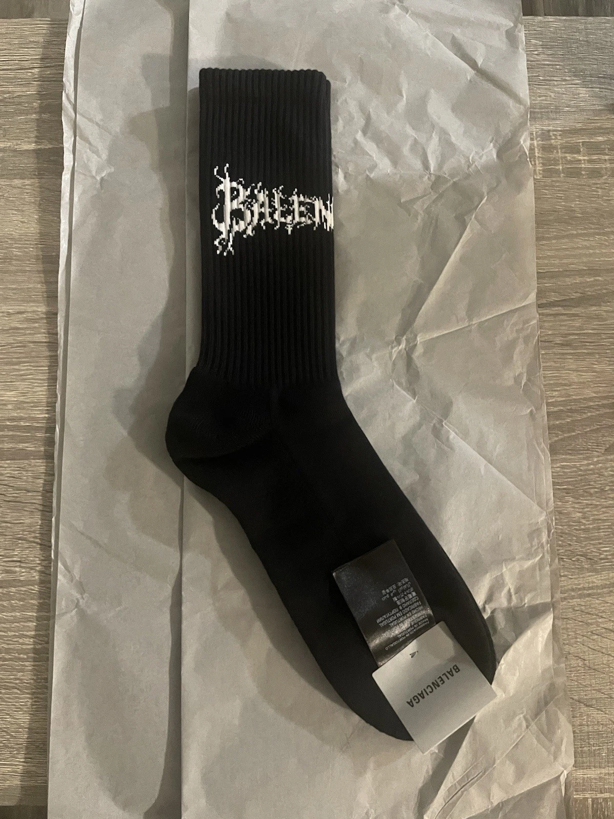 Balencaiga Dark Wave Socks Size X-Large