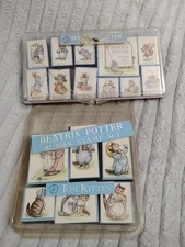 Beatrix Potter Set of 17 Rubber Stamps All Night Media Peter Rabbit (1990)