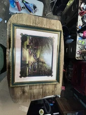 Courtyard Home Interiors and Gifts 27”L X 24”W American artist Lene Alston Casey