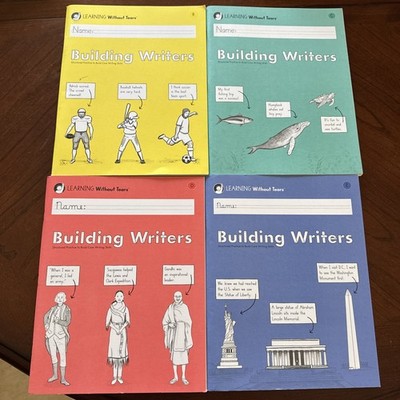 Building Writers by Learning Without Tears, Books B, C, D, and E All New