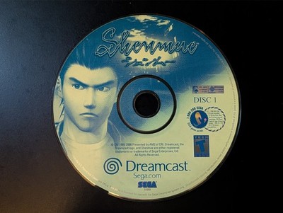 Shenmue - Dreamcast (DC) - Disc 1-3 and Passport - Discs Only