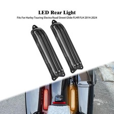 Guardabarros trasero fascia LED freno giro luz ámbar para Harley Touring Glide 2014-2024