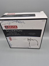 Delta Silverton Towel Ring Polished Chrome PN 132889 New Free Shipping