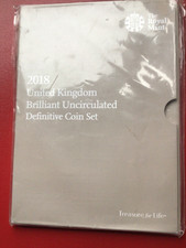 Royal Mint 2018 United Kingdom Brilliant Uncirculated Definitive Coin Set