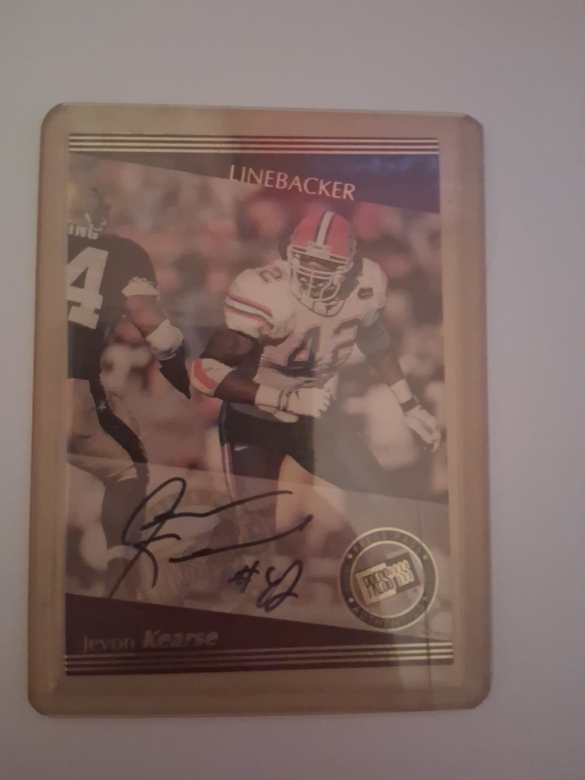 1999 Press Pass - Autographs Jevon Kearse (AU, RC) Florida Gators
