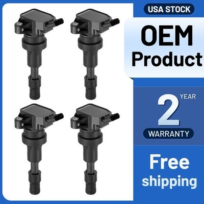 4pcs Ignition Coils For 2021-2024 Kia Seltos For 2017-2020 Hyundai Elantra 1.4L