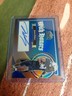 Javon Baker 2024 Leaf Metal Draft  With Honors Blue Auto 3/9 SP 