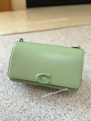 NWT Coach Bandit Shoulder Bag Pale Pistachio CR654 | eBay