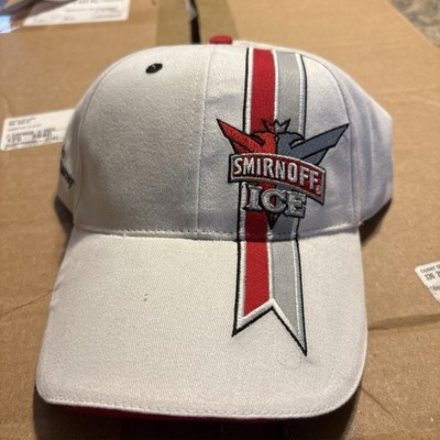 Smirnoff Ice NASCAR #25 Auto Racing White Red Gray Cap