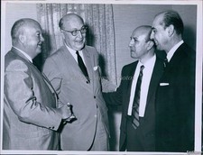 1965 Photo Juan Gonzales Alpuche Mexico Tourist Council Dr Serrato Politics 7X9